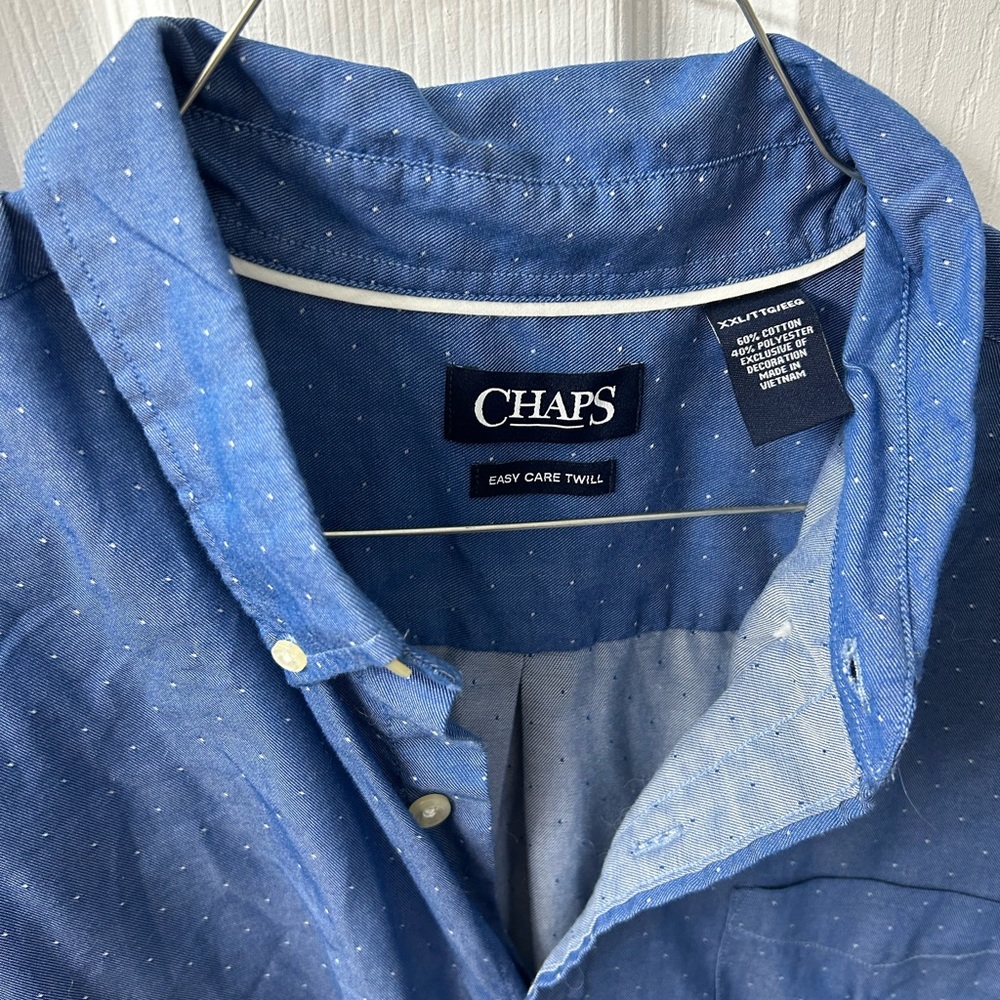 (3) Chaps Easy Care 2xl / Xxl Easy Care Shirts View 6